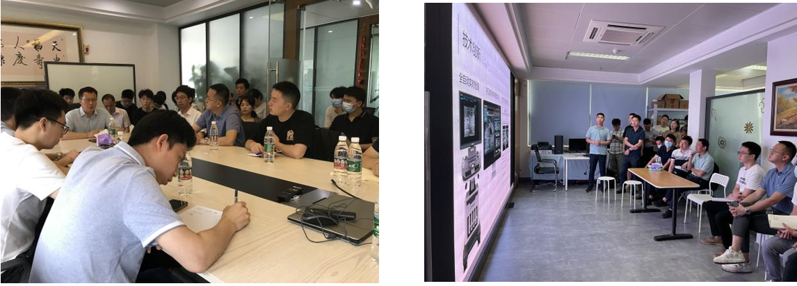 公司組織智能醫(yī)學產(chǎn)品集中培訓